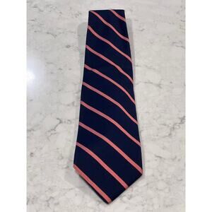 Brooks Brothers Men’s Makers Pure Silk Striped BB#3 Rep Tie One Size Blue‎ Pink